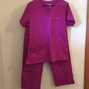 WonderWink scrub set Large/Large Petite